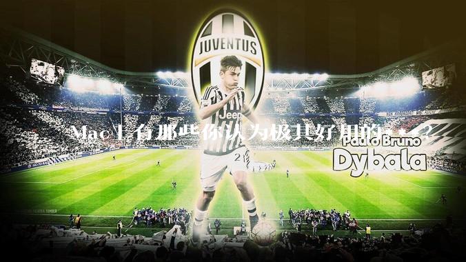 Mac上有那些你认为极其好用的***？