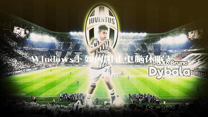 Windows下如何阻止电脑休眠？